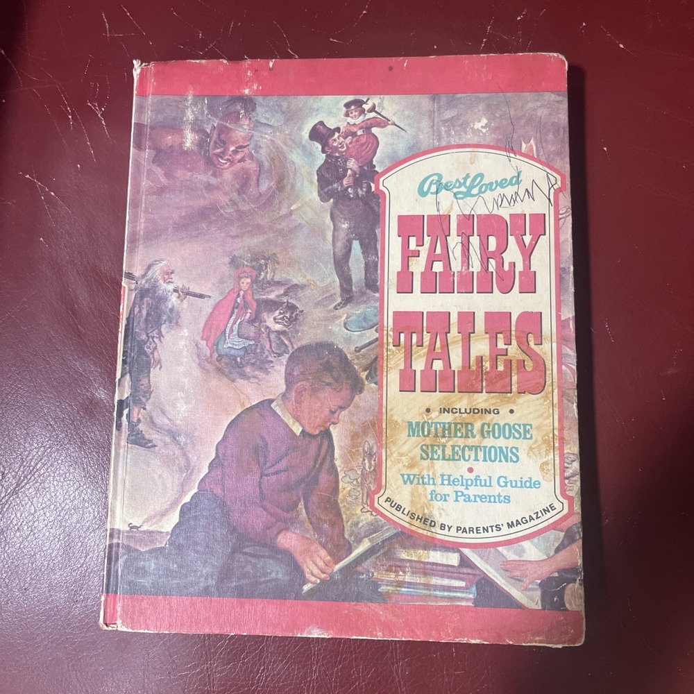 Best Loved Fairy Tales Vintage Book 1974 HC Published by Parent's Magazine